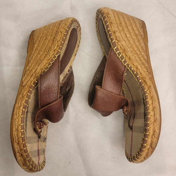 Women´s Burberry Nova Check Espadrille - Wedges - Picture 8 of 16